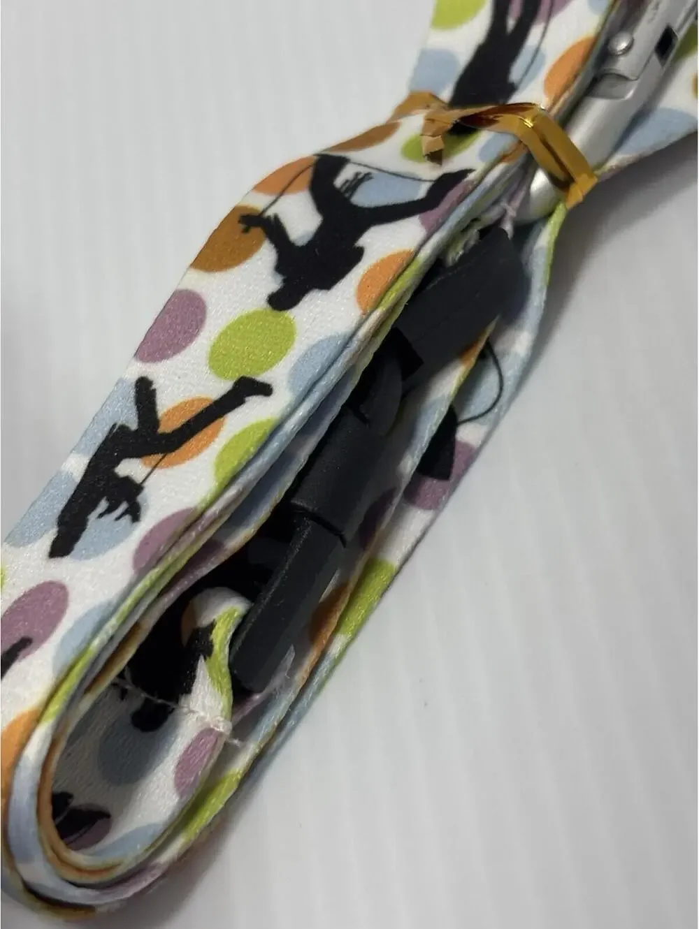 Elvis Presley Lanyard Camouflage Army Silhouette ID Badge Keys Holder, New